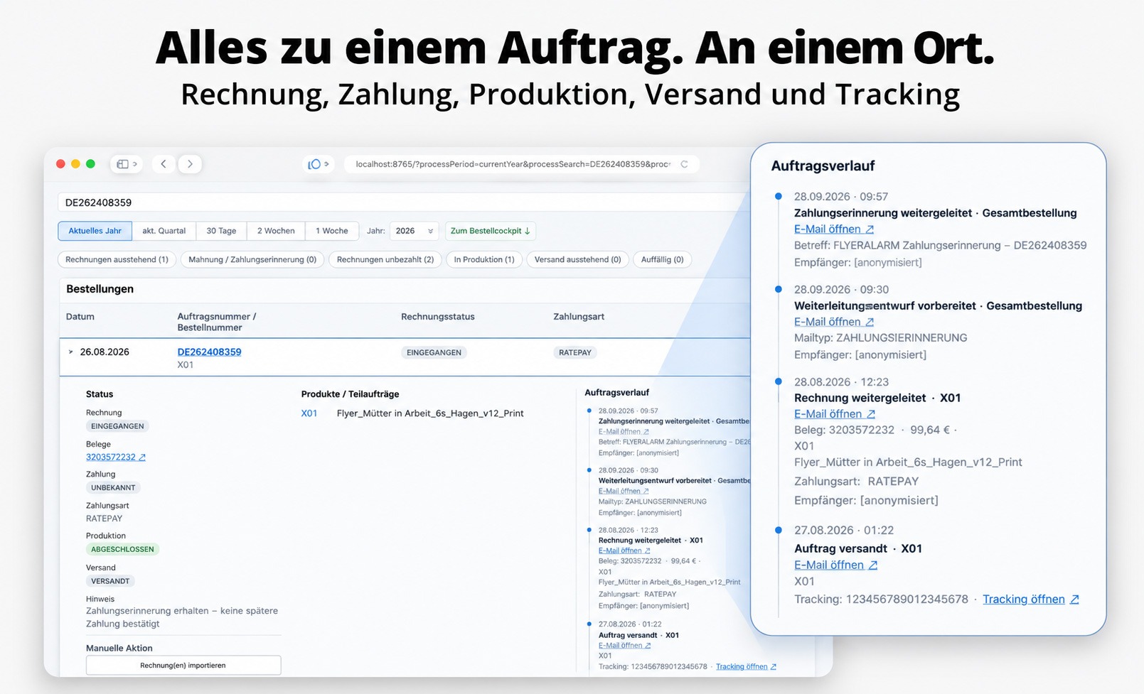 Alles Zu Einem Auftrag