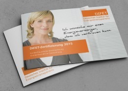 Unternehmensbroschüre © drehphase brand & design communication, Florian Dreher
