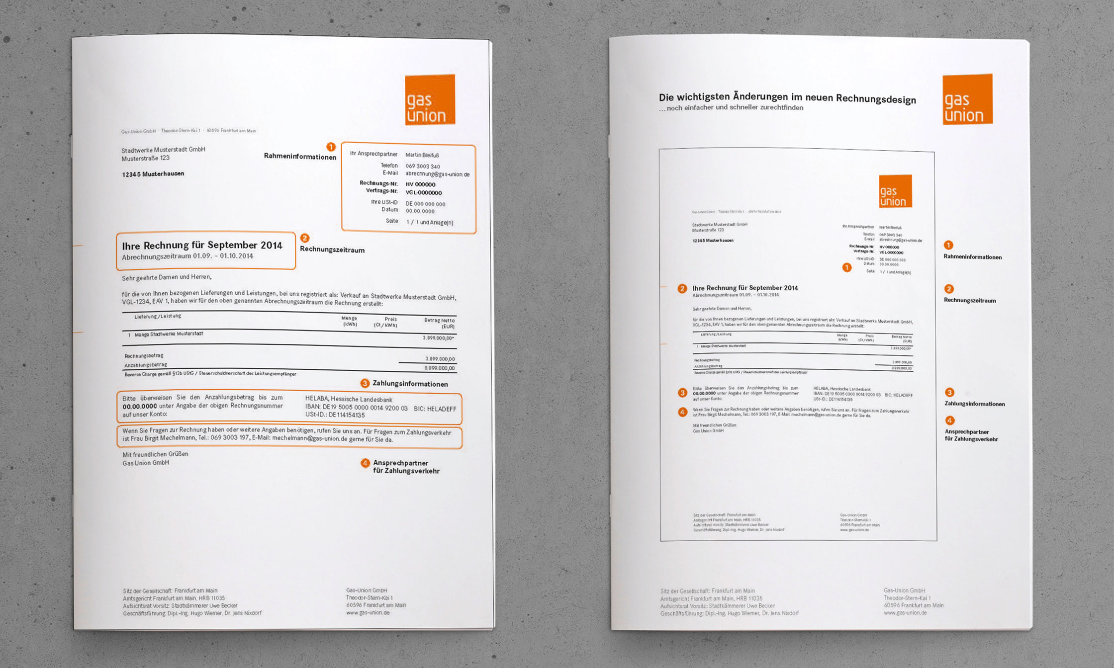 Kundenfreundliche Energierechnung Erklärung © drehphase brand & design communication, Florian Dreher
